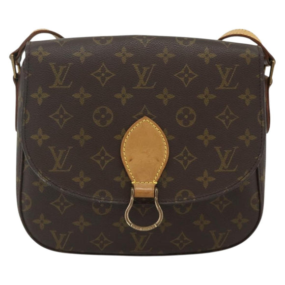 LOUIS VUITTON Monogram Saint Cloud GM Shoulder Bag M51242 LV Auth yk20223
