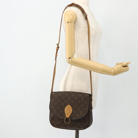 LOUIS VUITTON Monogram Saint Cloud GM Shoulder Bag M51242 LV Auth yk20223