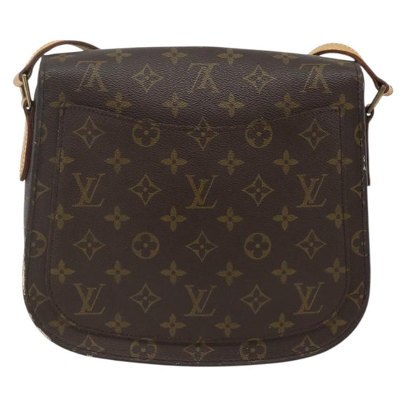 LOUIS VUITTON Monogram Saint Cloud GM Shoulder Bag M51242 LV Auth yk20223