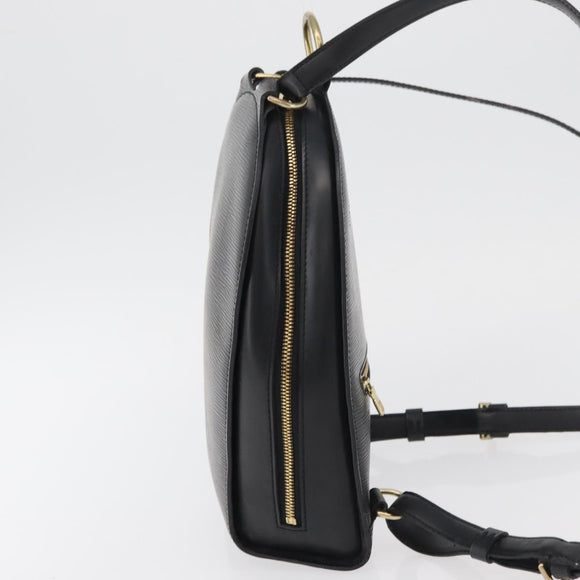 LOUIS VUITTON Epi Mabillon Backpack Black M52232 LV Auth yk20224