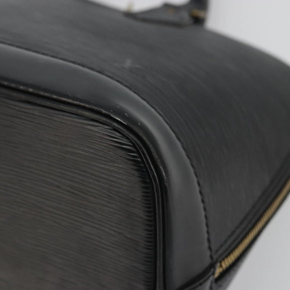 LOUIS VUITTON Epi Alma Hand Bag Noir Black M52142 LV Auth yk20225A