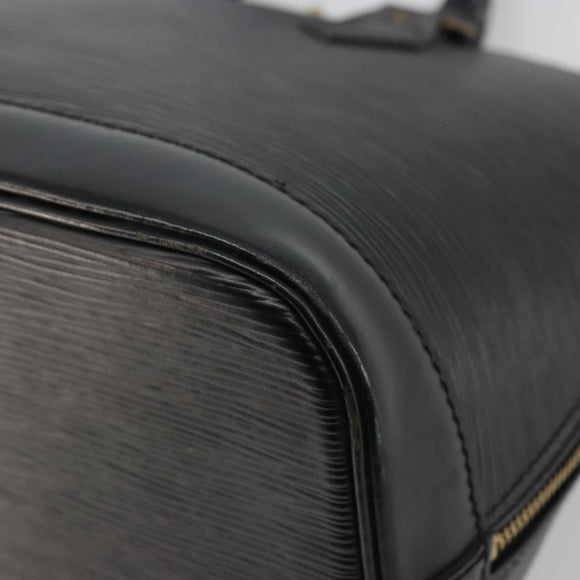 LOUIS VUITTON Epi Alma Hand Bag Noir Black M52142 LV Auth yk20225A