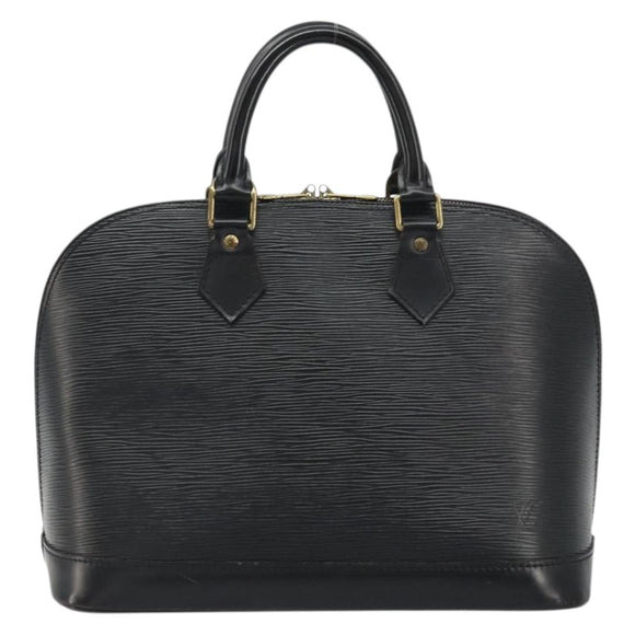 LOUIS VUITTON Epi Alma Hand Bag Noir Black M52142 LV Auth yk20225A