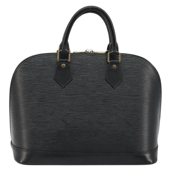 LOUIS VUITTON Epi Alma Hand Bag Noir Black M52142 LV Auth yk20225A