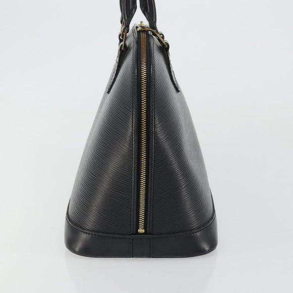 LOUIS VUITTON Epi Alma Hand Bag Noir Black M52142 LV Auth yk20225A
