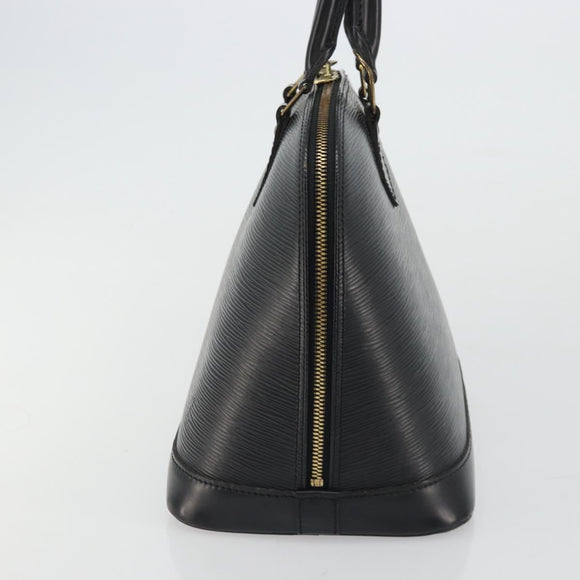 LOUIS VUITTON Epi Alma Hand Bag Noir Black M52142 LV Auth yk20225A