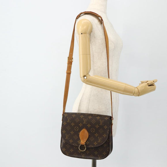 LOUIS VUITTON Monogram Saint Cloud GM Shoulder Bag M51242 LV Auth yk20227