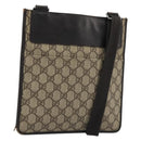 GUCCI GG Canvas Shoulder Bag PVC Beige Silver 27639 Auth yk20236-1