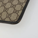 GUCCI GG Canvas Shoulder Bag PVC Beige Silver 27639 Auth yk20236-10
