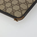 GUCCI GG Canvas Shoulder Bag PVC Beige Silver 27639 Auth yk20236-11