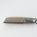 GUCCI GG Canvas Shoulder Bag PVC Beige Silver 27639 Auth yk20236-4