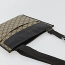 GUCCI GG Canvas Shoulder Bag PVC Beige Silver 27639 Auth yk20236-6
