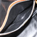 FENDI Pecan Canvas Boston Bag PVC Brown Black Auth yk20237-23