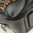 PRADA Shoulder Bag Tweed Multicolor Silver Auth yk20245SAM-15
