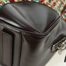 PRADA Shoulder Bag Tweed Multicolor Silver Auth yk20245SAM-8