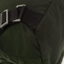 PRADA Backpack Nylon Khaki Silver Auth yk20253-19