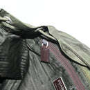 PRADA Backpack Nylon Khaki Silver Auth yk20253-28