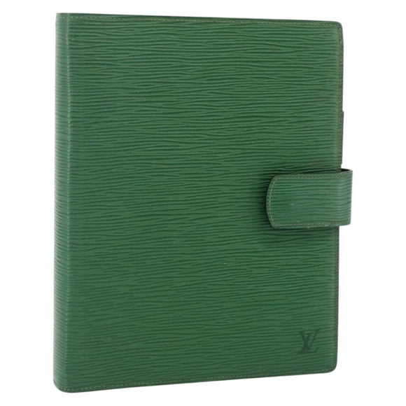 LOUIS VUITTON Epi Agenda GM Dagplanner Omslag Groen LV Auth yk20254