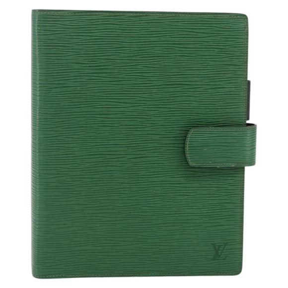 LOUIS VUITTON Epi Agenda GM Dagplanner Omslag Groen LV Auth yk20254