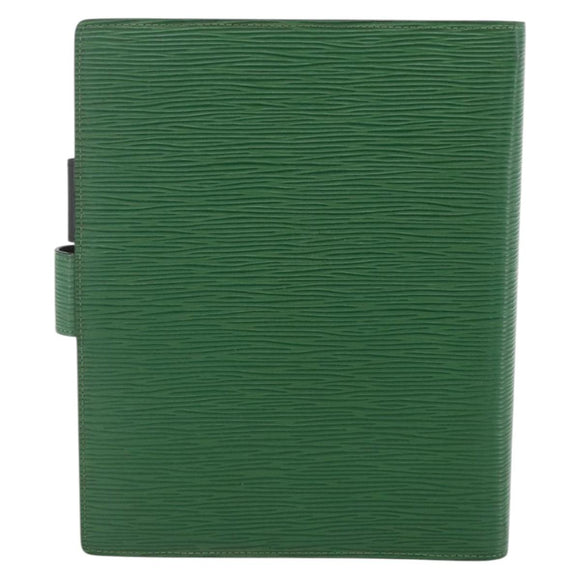 LOUIS VUITTON Epi Agenda GM Dagplanner Omslag Groen LV Auth yk20254