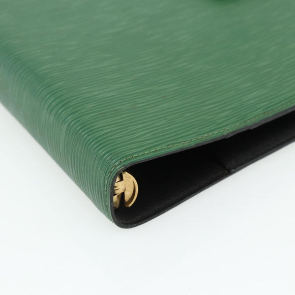 LOUIS VUITTON Epi Agenda GM Dagplanner Omslag Groen LV Auth yk20254