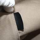 LOEWE Anagram Shoulder Bag PVC Leather Gray Gold Auth yk20256-12