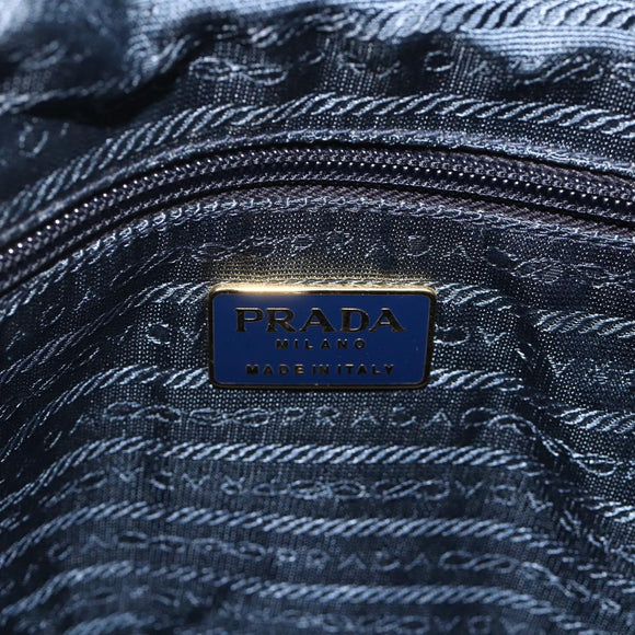 PRADA Chain Shoulder Bag Nylon Purple Gold Auth yk20261