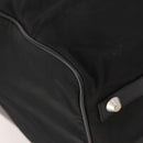 PRADA Boston Bag Nylon Black Silver Auth yk20263A-19