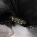 PRADA Boston Bag Nylon Black Silver Auth yk20263A-22
