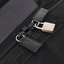 PRADA Boston Bag Nylon Black Silver Auth yk20263A-10