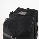 PRADA Boston Bag Nylon Black Silver Auth yk20263A-6