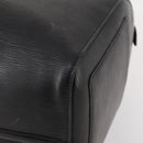 LOUIS VUITTON Epi Keepall 55 Boston Bag Noir Black M42952 LV Auth yk20266-9