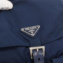 PRADA Backpack Nylon Navy Silver Auth yk20267-18