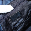 PRADA Backpack Nylon Navy Silver Auth yk20267-23