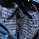 PRADA Backpack Nylon Navy Silver Auth yk20267-28