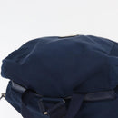 PRADA Backpack Nylon Navy Silver Auth yk20267-6