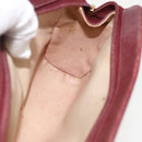 CHANEL Pouch Caviar Skin Bordeaux Gold CC Auth yk20274-15