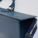 LOUIS VUITTON Epi Sac Triangle Hand Bag Blue M52095 LV Auth yk20286-10