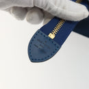 LOUIS VUITTON Epi Sac Triangle Hand Bag Blue M52095 LV Auth yk20286-14