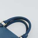 LOUIS VUITTON Epi Sac Triangle Hand Bag Blue M52095 LV Auth yk20286-8
