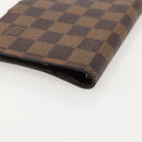 LOUIS VUITTON Damier Ebene Agenda PM Day Planner Cover R20700 LV Auth yk20291-15