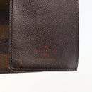 LOUIS VUITTON Damier Ebene Agenda PM Day Planner Cover R20700 LV Auth yk20291-17