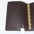LOUIS VUITTON Damier Ebene Agenda PM Day Planner Cover R20700 LV Auth yk20291-18