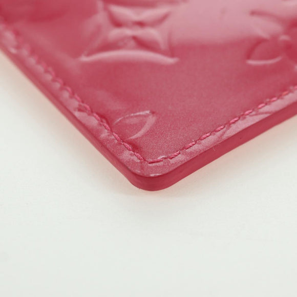 LOUIS VUITTON Vernis Pochette Cles Geldbörse Fran Boise M9144F LV Auth yk20292M