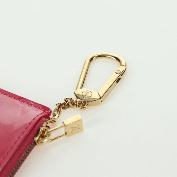 LOUIS VUITTON Vernis Pochette Cles Geldbörse Fran Boise M9144F LV Auth yk20292M