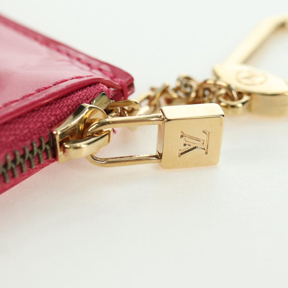 LOUIS VUITTON Vernis Pochette Cles Geldbörse Fran Boise M9144F LV Auth yk20292M