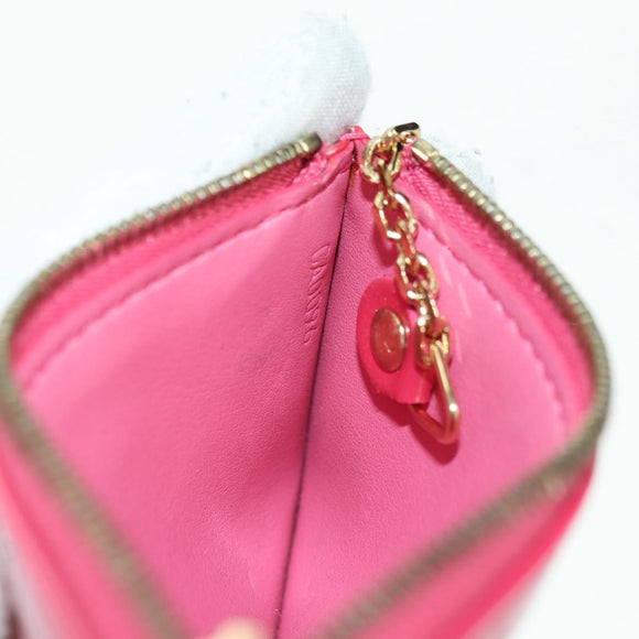 LOUIS VUITTON Vernis Pochette Cles Geldbörse Fran Boise M9144F LV Auth yk20292M