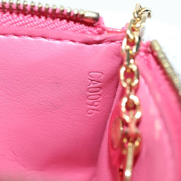 LOUIS VUITTON Vernis Pochette Cles Geldbörse Fran Boise M9144F LV Auth yk20292M