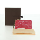LOUIS VUITTON Vernis Pochette Cles Geldbörse Fran Boise M9144F LV Auth yk20292M-12