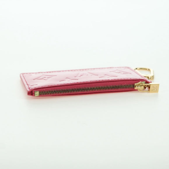 LOUIS VUITTON Vernis Pochette Cles Geldbörse Fran Boise M9144F LV Auth yk20292M
